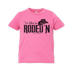 I'd Rather Be Rodeo'n - Youth Western Tee