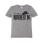 I'd Rather Be Rodeo'n - Youth Western Tee