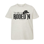 I'd Rather Be Rodeo'n - Youth Western Tee