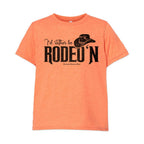 I'd Rather Be Rodeo'n - Youth Western Tee