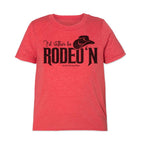 I'd Rather Be Rodeo'n - Youth Western Tee