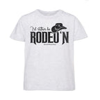 I'd Rather Be Rodeo'n - Youth Western Tee