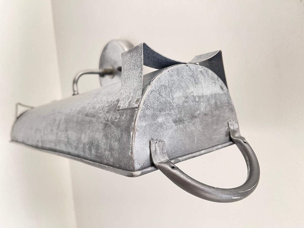 Galvanized Farmhouse Dome Wall Vanity Bathroom Light Fixture (3 sizes)