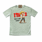 I'm 2, What's Your Excuse? - Toddler Western Tee (also comes in I'm 3, 4, & 5)