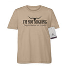I'm Not Arguing, I'm Just Explaining Why I'm Right - Adult Unisex Western Tee