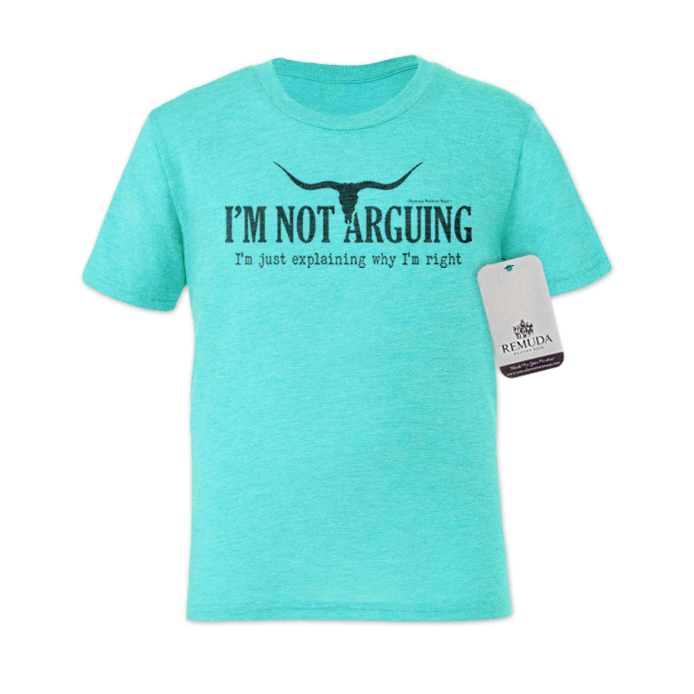 I'm Not Arguing, I'm Just Explaining Why I'm Right - Adult Unisex Western Tee