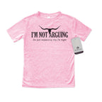 I'm Not Arguing, I'm Just Explaining Why I'm Right - Toddler Tee