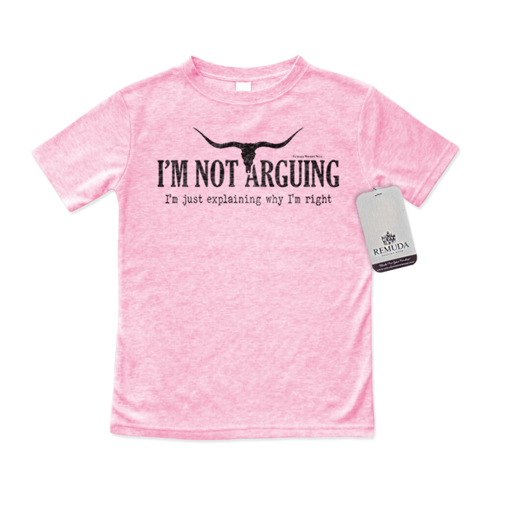 I'm Not Arguing, I'm Just Explaining Why I'm Right - Toddler Tee