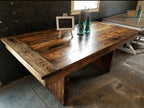 Pedestal Farmhouse Dining Table
