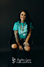 Bleached Leopard Coors T-Shirt – Handmade Jersey Jade Graphic Tee