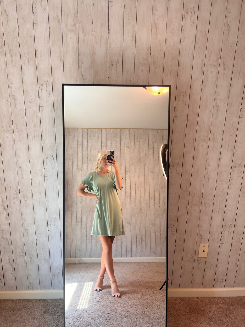 Sage T Shirt Dress