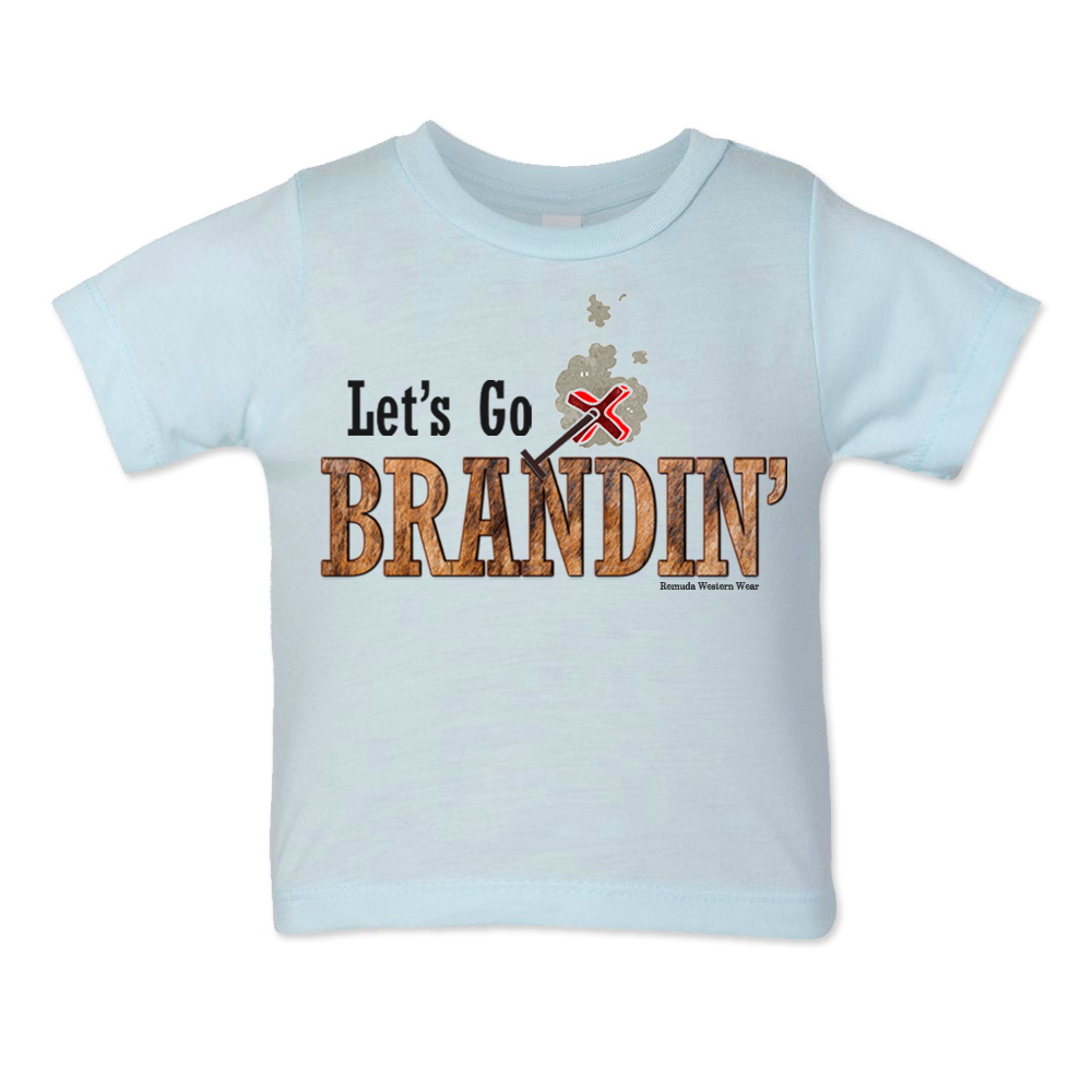 LET'S GO BRANDIN' Infant Western Tee