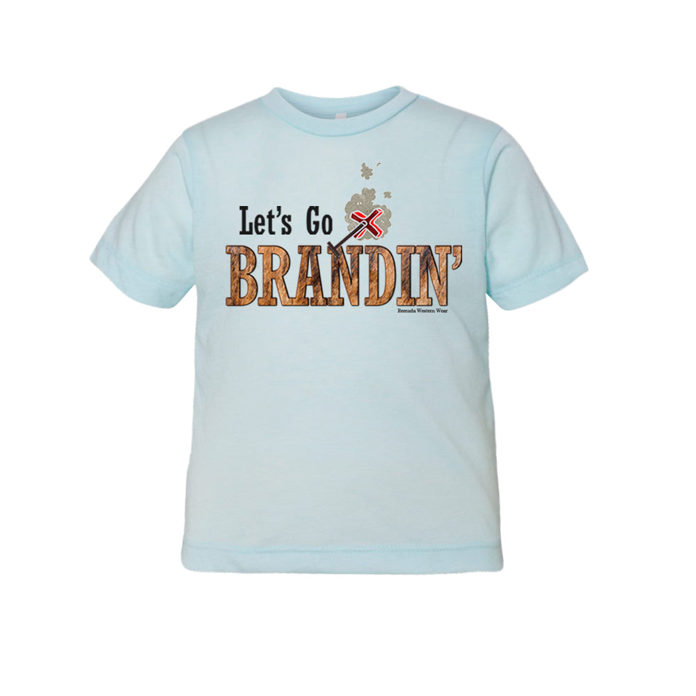 LET'S GO BRANDIN' Toddler Western Tee