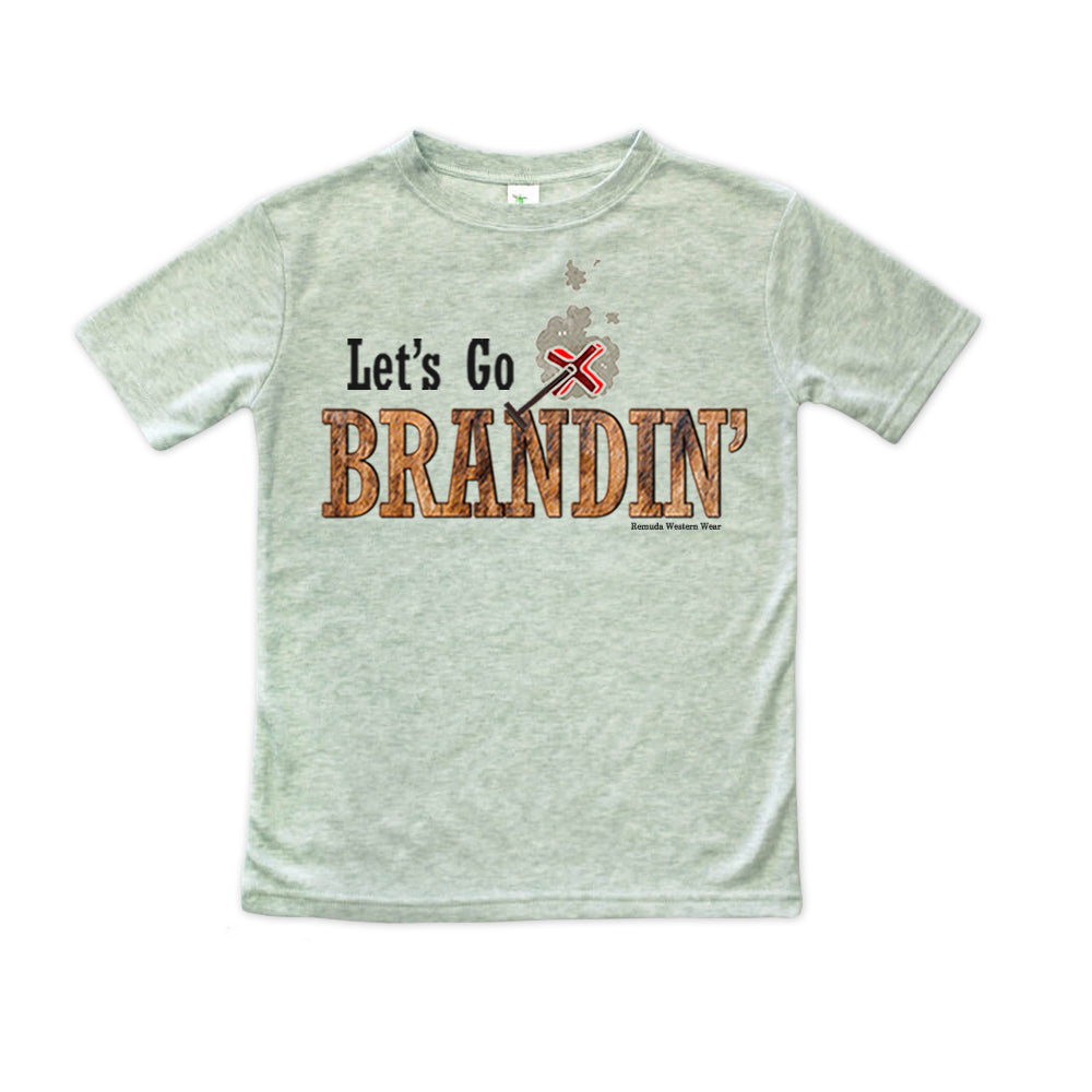LET'S GO BRANDIN' Toddler Western Tee