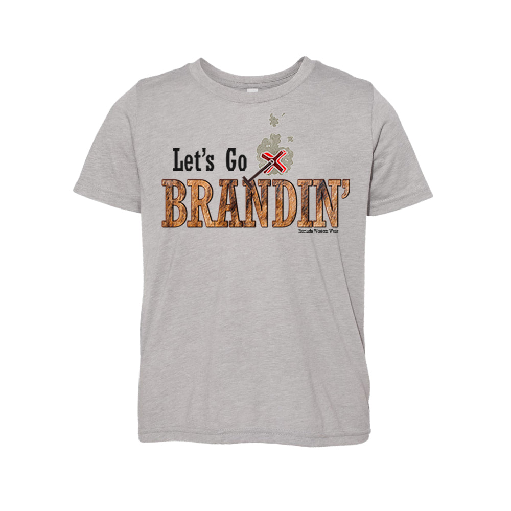 LET'S GO BRANDIN' Youth Western Tee