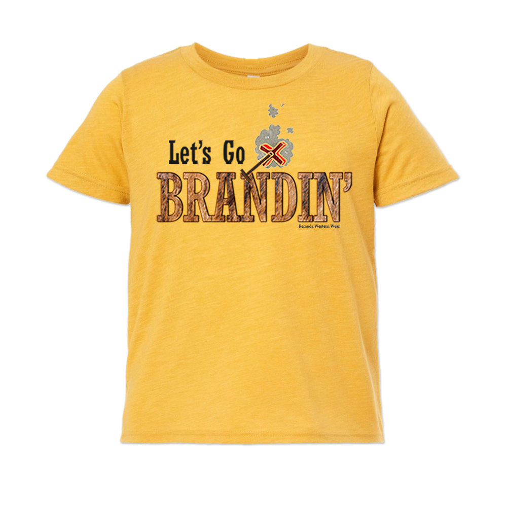 LET'S GO BRANDIN' Youth Western Tee