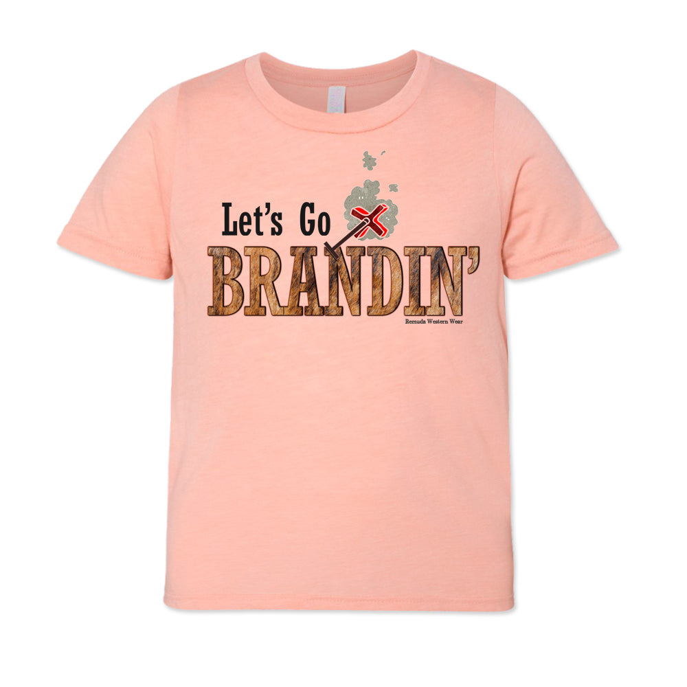 LET'S GO BRANDIN' Youth Western Tee