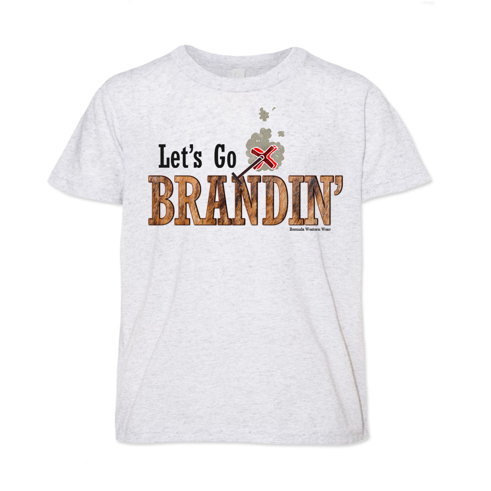 LET'S GO BRANDIN' Youth Western Tee