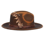 Scala Woodstock - Distressed Soft Wool Felt Fedora Hat