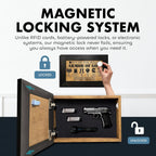Hidden Gun Cabinet Put On The Full Armor Of God, Secure Concealed Ephesians 6:10 Gun Safe by Bellewood Designs