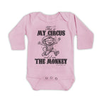 THIS IS MY CIRCUS, I AM THE MONKEY Infant Western One Piece Romper