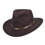 Scala Phoenix - Soft Wool Felt Outdoorsman Hat