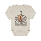 OLD BOOTS Cowboy Boot Stitch Infant Western One Piece Romper