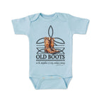 OLD BOOTS Cowboy Boot Stitch Infant Western One Piece Romper