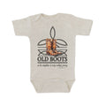OLD BOOTS Cowboy Boot Stitch Infant Western One Piece Romper