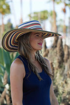 Peter Grimm Drew - Womens Wide Brim Straw Sun Hat