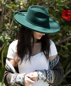 Peter Grimm Shannon - Wide Brim Wool Felt Cowgirl Hat