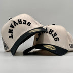 [PRE-ORDER - SHIPS APRIL 8TH] ‘SERVANT’ Premium SnapBack - Cream/Black