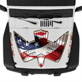 American Flag Golden Eagle Graphics Set