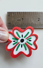 Set of 5 - 3D Print Mexico Cinco de Mayo Cactus Mariachi Sugar Skull Pins Made in America