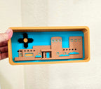 3d New Mexico Adobe Display Accessory Trinket Tray Box