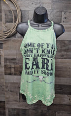 Baha Ranch What Happened to Earl Women's Tank Top