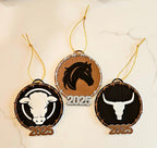 3D Print Western Barbwire Christmas Ornaments Made in America
