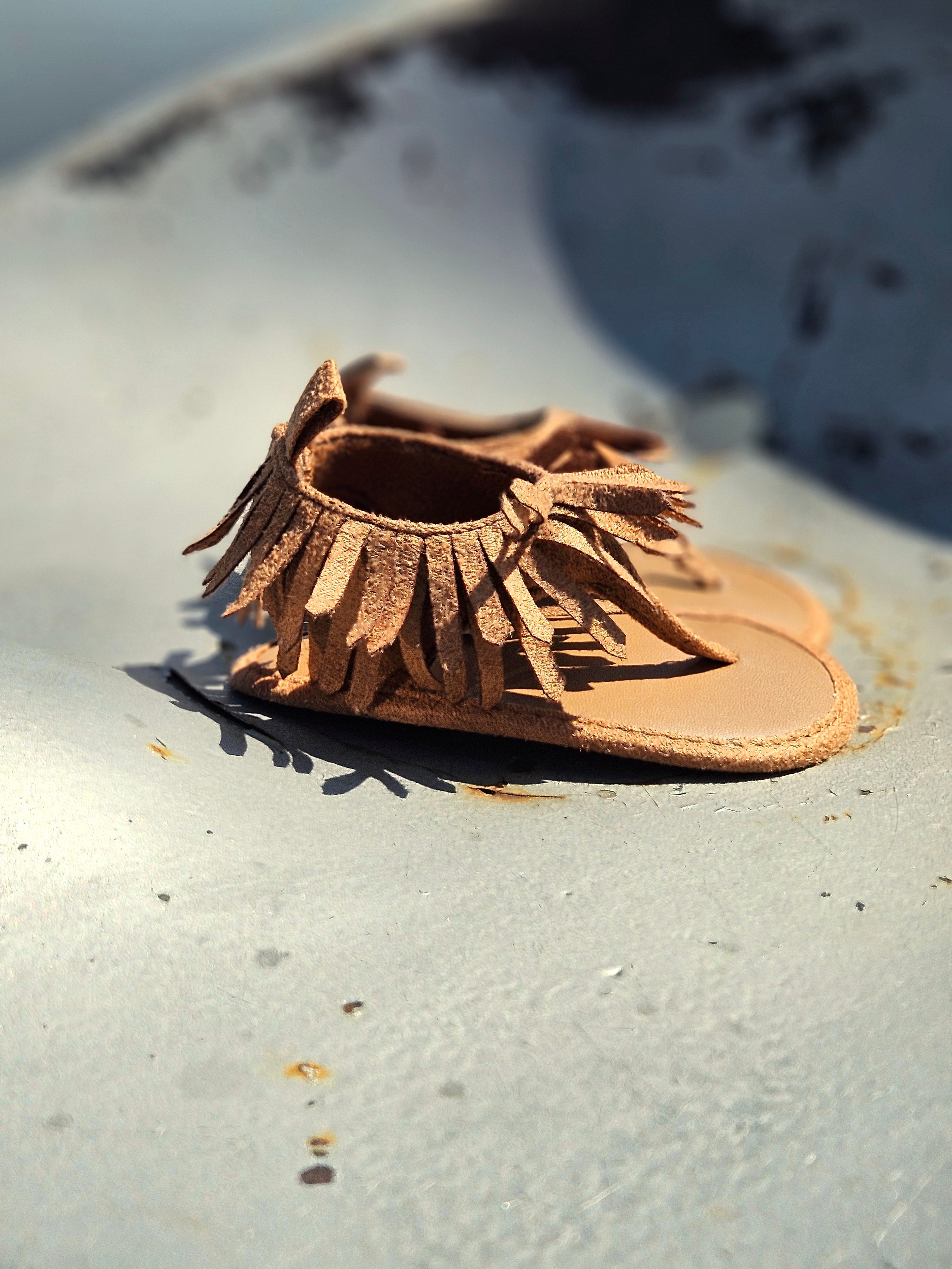 Fringe Sandals