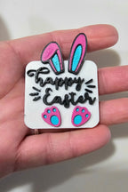 Set of 4 3D Print Easter Faith Cross Religious Pins or Magnets Made in America