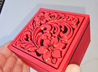 Baha Ranch 3D Tooled Gift Box - choice of colors and sizes