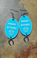 3D Printed Word Salad Earrings