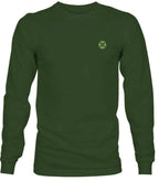 HOOey Zenith (Olive) - Men's Long Sleeve T-Shirt