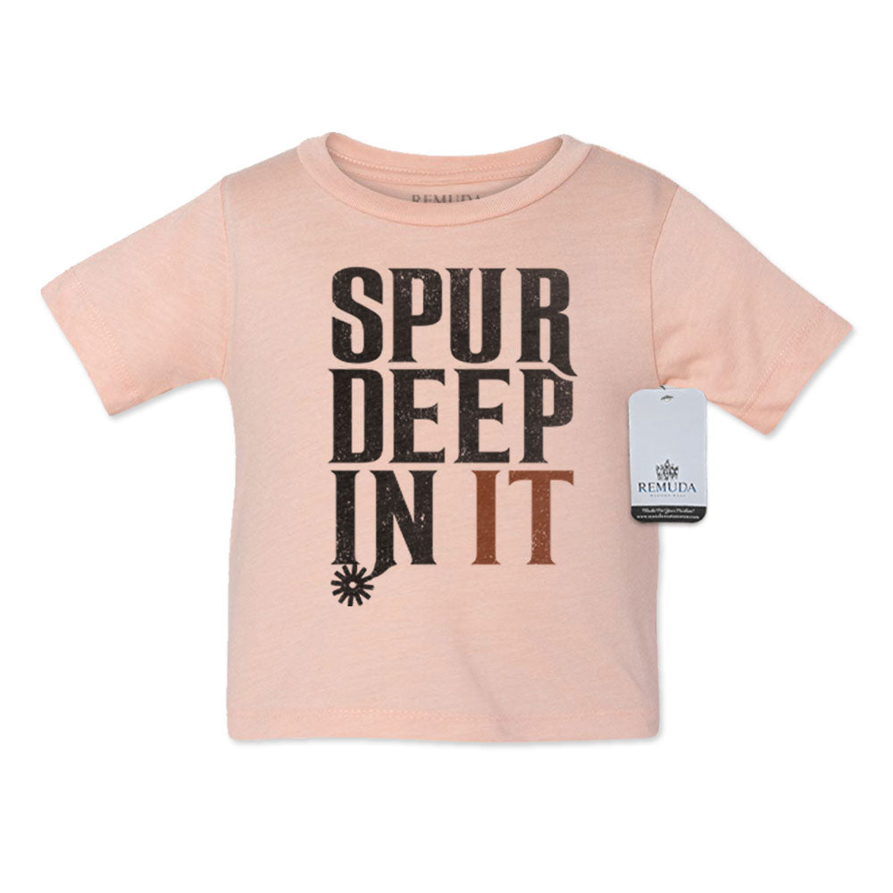 Spur Deep In It - Infant Kids Western Tee T-Shirt