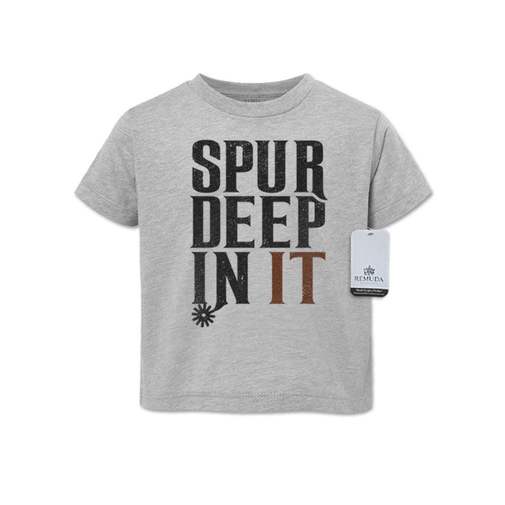 Spur Deep In It - Western Toddler Tee T-Shirt