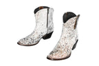 The Loretta Cowhide Boots - Rose Gold Metallic Limited Edition