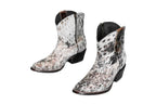 The Loretta Cowhide Boots - Rose Gold Metallic Limited Edition