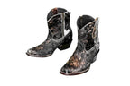 The Loretta Cowhide Boots - Rose Gold Metallic Limited Edition