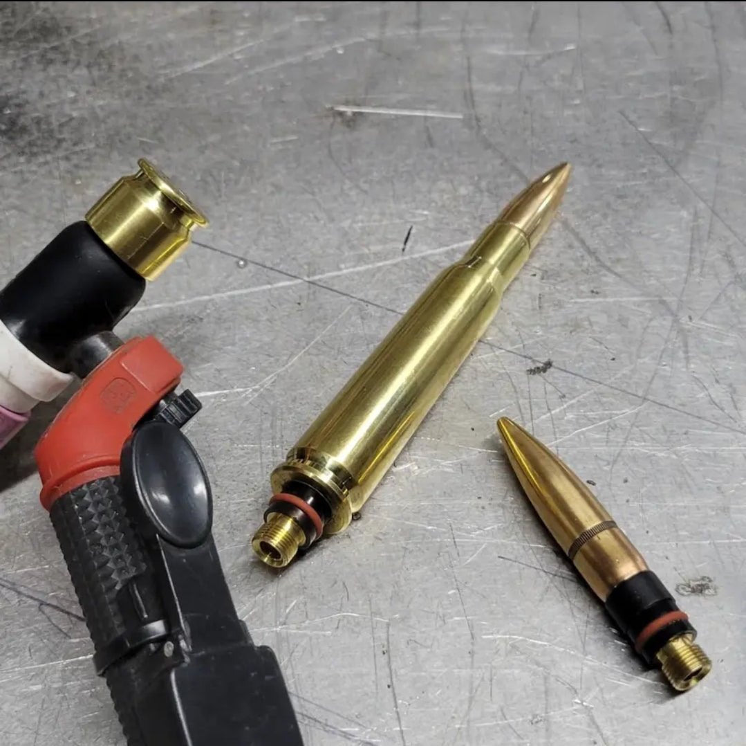 Tig Welding Bullet Back Cap Set and 20mm Vulcan Round Tungsten Holder Bundle