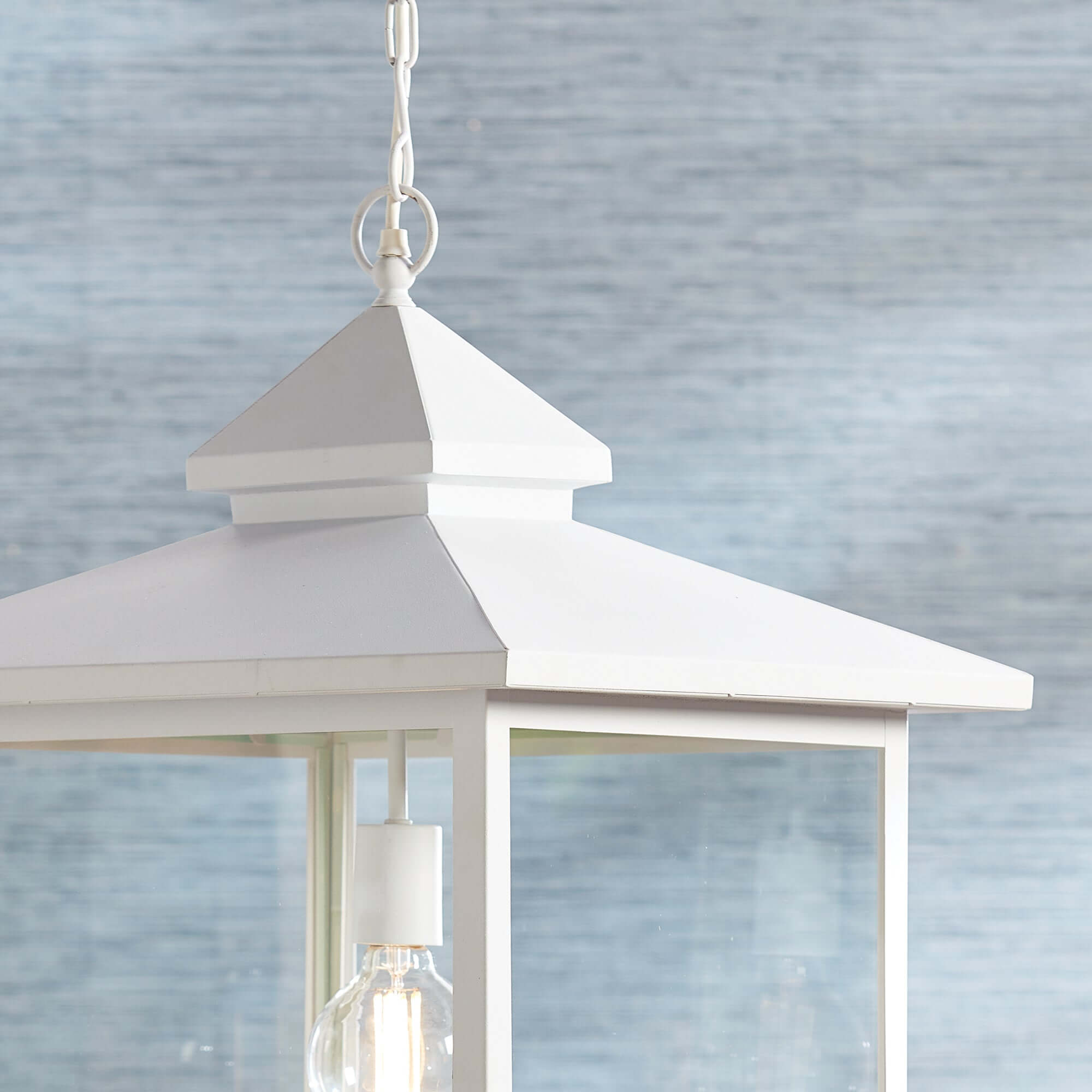 Vintage Farmhouse Hanging Lantern Light