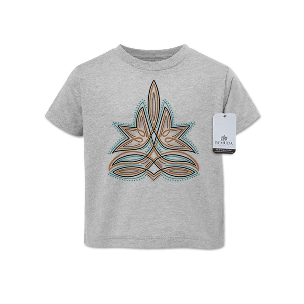 Western Boot Stitch - Western Toddler Tee T-Shirt